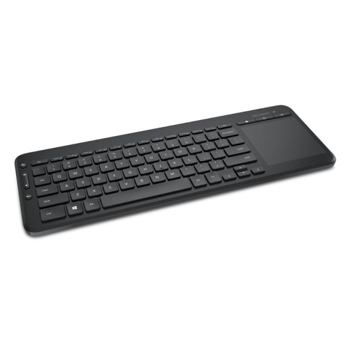 Microsoft All-in-One Media keyboard RF Wireless QWERTY English Black