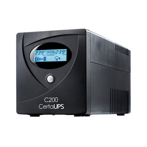 CertaUPS C200 Line-Interactive 1 kVA 700 W 4 AC outlet(s)