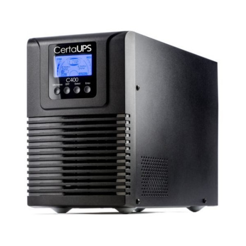 CertaUPS C400 Double-conversion (Online) 1 kVA 900 W 4 AC outlet(s)