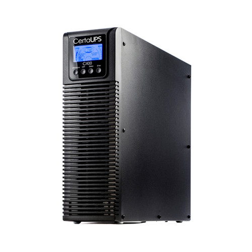 CertaUPS C400-020-C uninterruptible power supply (UPS) Double-conversion (Online) 2 kVA 1800 W 6 AC outlet(s)