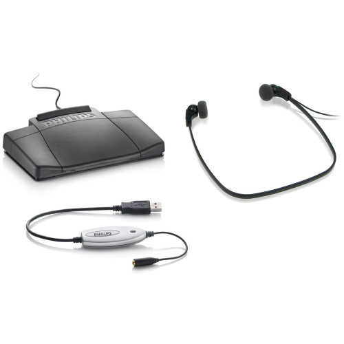 Philips LFH5220 Headphones Wired Head-band, In-ear Black, Silver