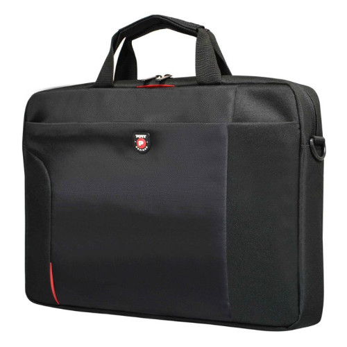 Port Designs Houston Toploading notebook case 39.6 cm (15.6") Briefcase Black