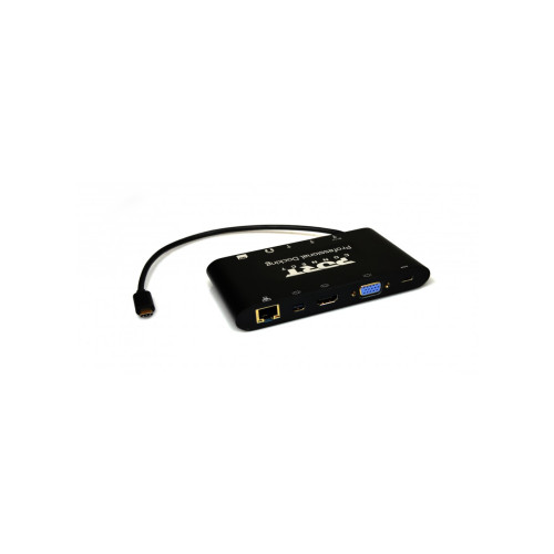 Port Designs 901906 interface hub USB 3.2 Gen 1 (3.1 Gen 1) Type-C 5000 Mbit/s Black