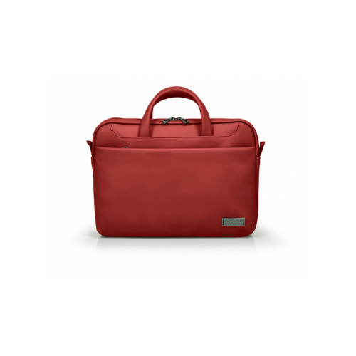 Port Designs Zurich Toploading notebook case 39.6 cm (15.6") Briefcase Red