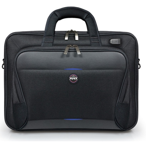 Port Designs CHICAGO EVO TL 13/15.6'' notebook case 39.6 cm (15.6") Briefcase Black