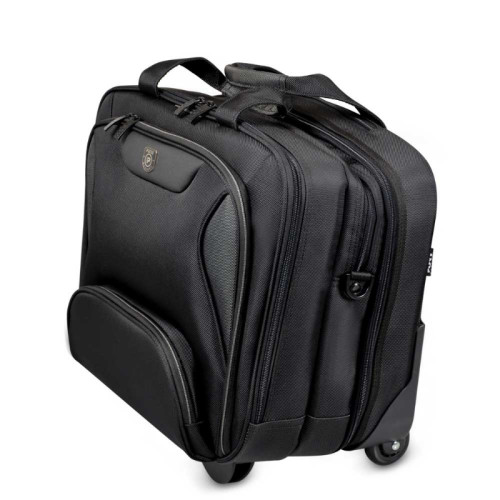 Port Designs MANHATTAN Trolley notebook case 39.6 cm (15.6") Trolley case Black