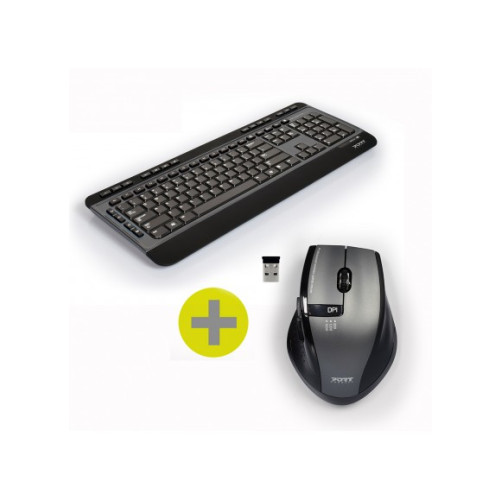 Port Designs SILENT PACK 2 IN 1 KEYBOARD + MOUSE