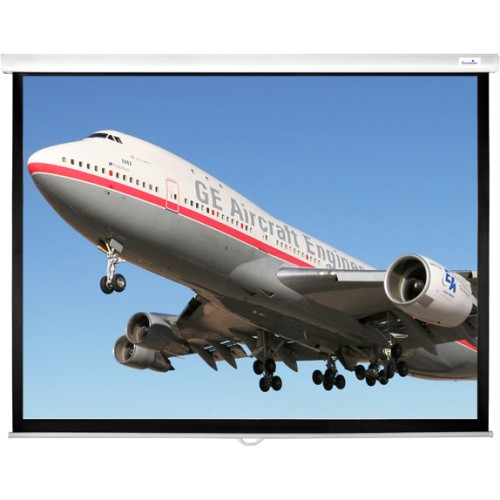 SWS180-ASR2 Manual Projection Screen 1.8m 4:3, Slow Retract