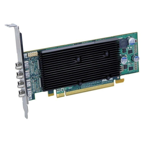 M9148-E1024LAF Matrox M-Series 9148 1024MB PCIe x 16 Low Profile Four Monitor Display Port Graphics Card