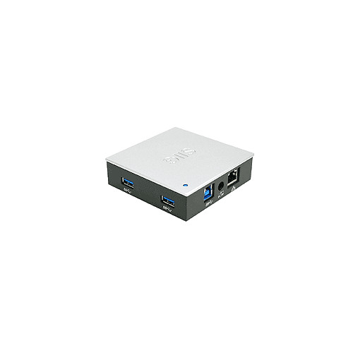 Siig JU-H70311-S1 interface hub 5000 Mbit/s Black, Silver