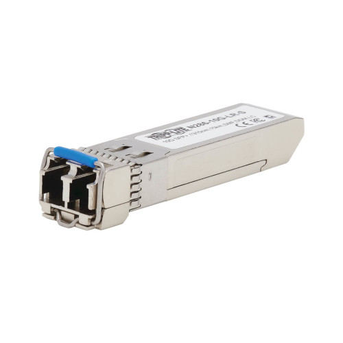 Tripp Lite N286-10G-LR-S Cisco-Compatible SFP-10G-LR-S SFP+ Transceiver - 10GBase-LR, DDM, Singlemode LC, 1310 nm, 10 km (6.1 mi.)