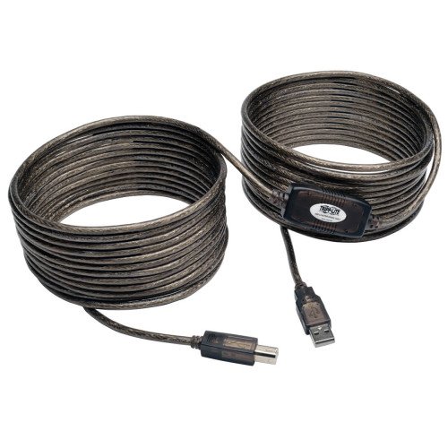 Tripp Lite U042-036 USB 2.0 A to B Active Repeater Cable (M/M), 36 ft. (10.97 m)