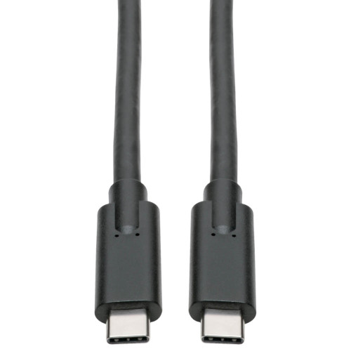 Tripp Lite U420-006-5A USB-C Cable (M/M) - USB 3.2, Gen 1 (5 Gbps), 5A Rating, Thunderbolt 3 Compatible, 6 ft. (1.83 m)