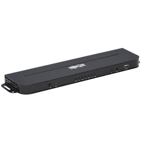 Tripp Lite B310-701-4K 7-Port Multi-Format Presentation Switch, 4K 60 Hz HDMI, 4K DP, VGA, YPbPr, AV and USB to HDMI