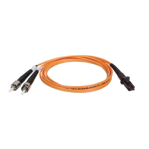 Tripp Lite N308-003 Duplex Multimode 62.5/125 Fiber Patch Cable (MTRJ/ST), 1M (3 ft.)