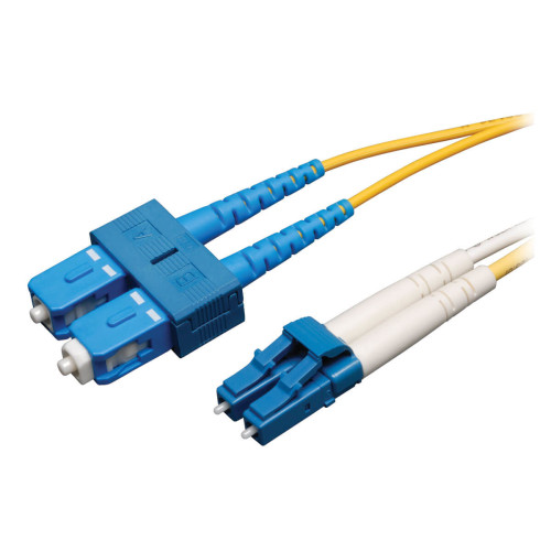 Tripp Lite N366-07M Duplex Singlemode 9/125 Fiber Patch Cable (LC/SC), 7 m (23 ft.)