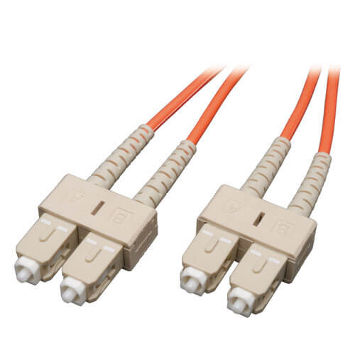 Tripp Lite N506-01M Duplex Multimode 50/125 Fiber Patch Cable (SC/SC), 1M (3 ft.)