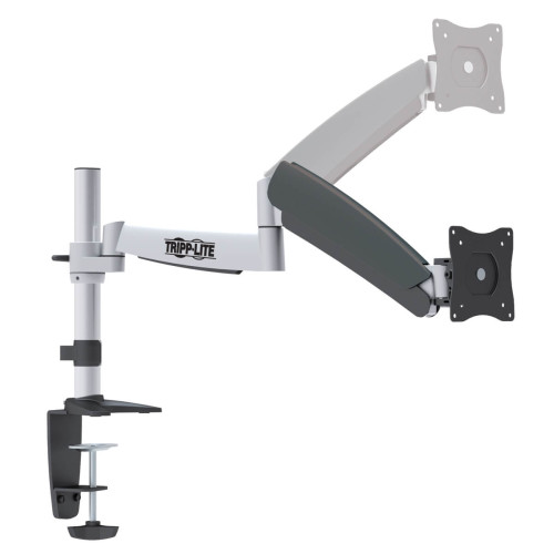 Tripp Lite DDR1327S Full Motion Desk Mount for 13" to 27" Monitors - clamp and grommet