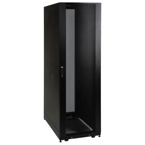 Tripp Lite SR42UB SmartRack 42U Standard-Depth Rack Enclosure Cabinet with Doors and Side Panels