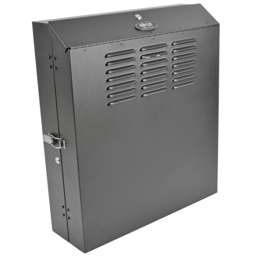 Tripp Lite SRWF4U SmartRack 4U Low-Profile Vertical-Mount Switch-Depth Wall-Mount Rack Enclosure Cabinet