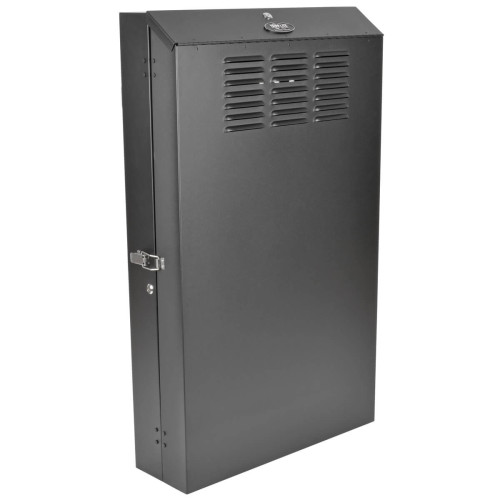 Tripp Lite SRWF4U36 SmartRack 4U Low-Profile Vertical-Mount Server-Depth Wall-Mount Rack Enclosure Cabinet