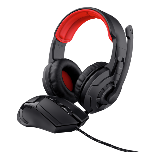 Trust 2-in-1 Gaming Set with Headset & Mouse