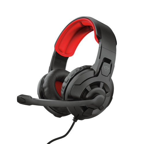 Trust GXT 411 Radius Headset Wired Head-band Gaming Black, Red