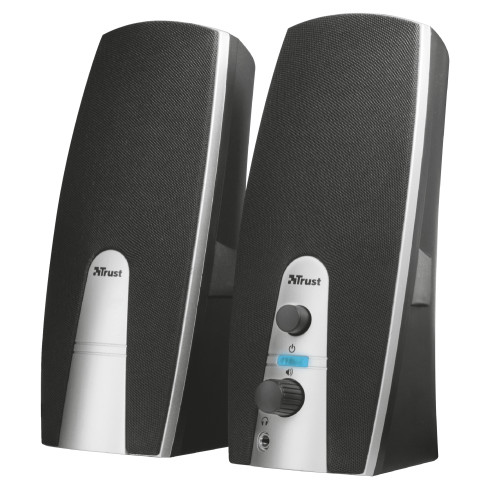 Trust MiLa 2.0 Speaker Set Black, Silver Wired 5 W