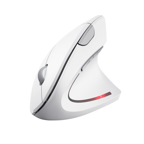 TRUST WHITE VERTO WIRELESS ERGO MOUSE