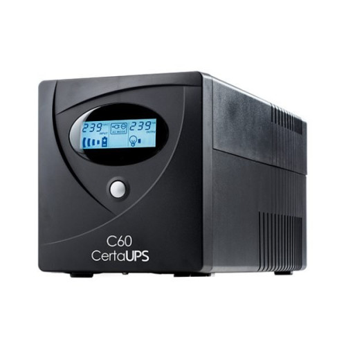 CertaUPS C60 Line-Interactive 1 kVA 600 W 4 AC outlet(s)