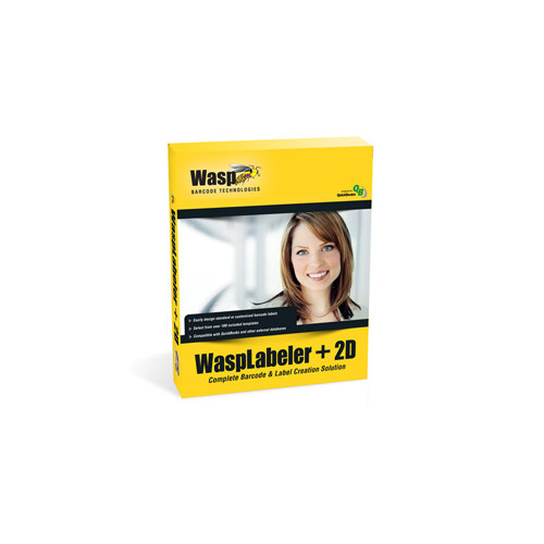 Wasp WaspLabeler +2D (1U) bar coding software 1 license(s)