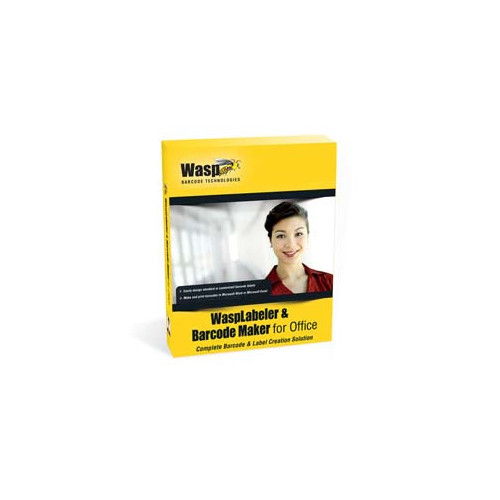 Wasp WaspLabeler & Barcode Maker (1U) bar coding software 1 license(s)