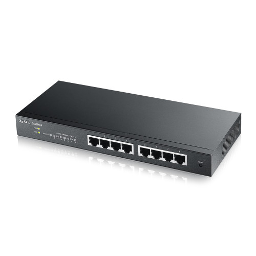 Zyxel GS1900-8 Managed L2 Gigabit Ethernet (10/100/1000) Black