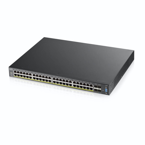 Zyxel XGS2210-52HP Managed L2 Gigabit Ethernet (10/100/1000) Power over Ethernet (PoE) Black