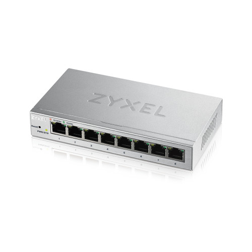 Zyxel GS1200-8 Managed Gigabit Ethernet (10/100/1000) Silver