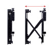 BT8390-VESA400MAP/B V2 VESA 400 Pop-Out Flat Screen Interface Arms with Micro-Adjustment for BT8390 (Pair)