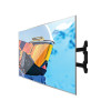 BTV514/B Ultra-Slim Universal Flat Screen Wall Mount with Double Arm (VESA 600 x 400)