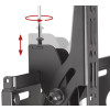 BT8424-200/C Universal Flat Screen Ceiling Mount with Tilt (VESA 400) - 2m