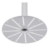 BT5961-FD200/W CCTV Ceiling Mount for Extra-Large Dome Surveillance Cameras - 2m