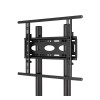 BT8573/BB Universal Flat Screen Floor Stand (VESA 600 x 400) - Twin 1.8m Poles