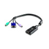 PS/2 - VGA to Cat5e/6 KVM Adapter Cable (CPU Module)