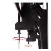 BT8428-300/B Back-to-Back Universal Flat Screen Ceiling Mount with Tilt (VESA 400) - 3m